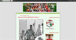 Desktop Screenshot of escueladeporteroszamoracf.blogspot.com