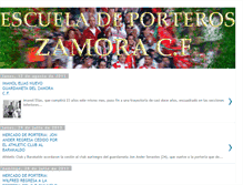Tablet Screenshot of escueladeporteroszamoracf.blogspot.com