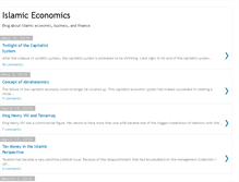 Tablet Screenshot of islam-economy.blogspot.com