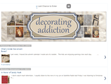 Tablet Screenshot of decoratingaddict.blogspot.com