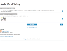 Tablet Screenshot of modaworldturkey.blogspot.com