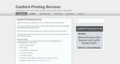 Desktop Screenshot of castbird-printing.blogspot.com