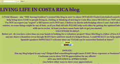 Desktop Screenshot of livinglifeincostarica.blogspot.com