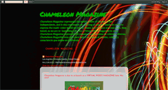 Desktop Screenshot of ilovechameleon.blogspot.com