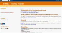 Desktop Screenshot of dms-moneymaker.blogspot.com