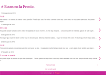 Tablet Screenshot of besos-enlafrente.blogspot.com