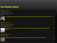 Tablet Screenshot of ourhythmnation.blogspot.com
