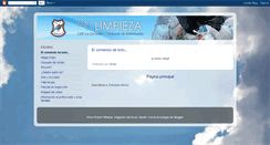 Desktop Screenshot of ladehesillalimpia.blogspot.com