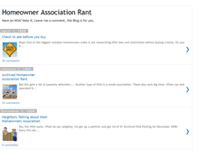 Tablet Screenshot of homeowner-associations.blogspot.com