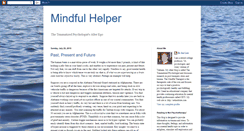 Desktop Screenshot of mindfulhelper.blogspot.com