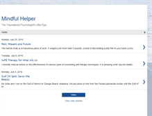 Tablet Screenshot of mindfulhelper.blogspot.com
