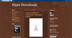 Desktop Screenshot of hiper-downloadsk01.blogspot.com