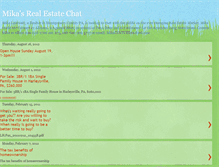 Tablet Screenshot of mika-realestatechat.blogspot.com