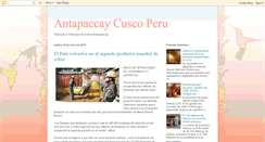 Desktop Screenshot of antapaccay.blogspot.com