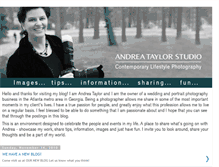Tablet Screenshot of andreataylorstudio.blogspot.com
