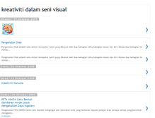 Tablet Screenshot of kreativitidalamsenivisual.blogspot.com