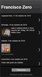 Mobile Screenshot of franciscozero.blogspot.com