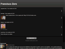 Tablet Screenshot of franciscozero.blogspot.com