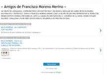 Tablet Screenshot of amigosdepacomoreno.blogspot.com