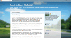Desktop Screenshot of couchtogoofychallenge.blogspot.com