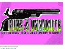 Tablet Screenshot of gunsanddynamite.blogspot.com