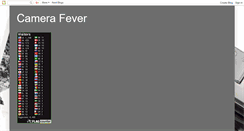 Desktop Screenshot of camera-fever.blogspot.com