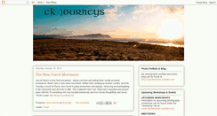 Desktop Screenshot of ckjourneys.blogspot.com