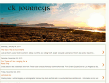 Tablet Screenshot of ckjourneys.blogspot.com