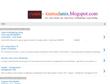 Tablet Screenshot of kumudunix.blogspot.com