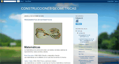 Desktop Screenshot of construccionesgeometricas.blogspot.com