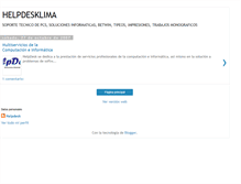 Tablet Screenshot of helpdesklima.blogspot.com