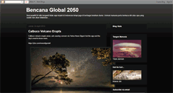 Desktop Screenshot of bencanaglobal2050.blogspot.com