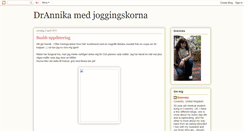 Desktop Screenshot of drannikajoggar.blogspot.com