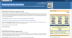 Desktop Screenshot of preferredstockinvesting.blogspot.com