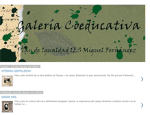 Tablet Screenshot of galeriaco.blogspot.com