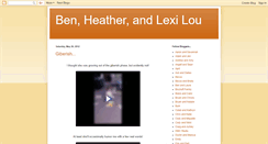 Desktop Screenshot of benandheatherkunz.blogspot.com
