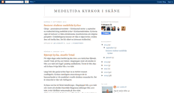Desktop Screenshot of medeltidakyrkoriskane.blogspot.com