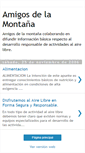 Mobile Screenshot of amigosdelamontana.blogspot.com