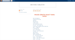 Desktop Screenshot of musik-untung.blogspot.com