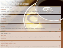 Tablet Screenshot of myadventuresinfatherhood.blogspot.com