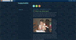 Desktop Screenshot of hoppytoddle.blogspot.com