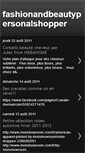 Mobile Screenshot of fashionandbeautypersonalshopper.blogspot.com