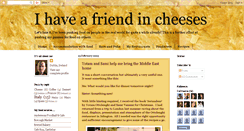 Desktop Screenshot of ihaveafriendincheeses.blogspot.com