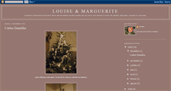 Desktop Screenshot of louiseetmarguerite.blogspot.com