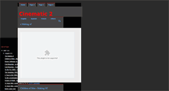 Desktop Screenshot of cinematicpage2.blogspot.com