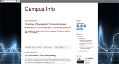 Desktop Screenshot of campus-faq.blogspot.com