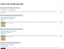 Tablet Screenshot of cercadelarevolucionradio.blogspot.com