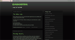 Desktop Screenshot of cloudcontrol.blogspot.com
