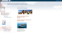 Desktop Screenshot of elitetravel08.blogspot.com