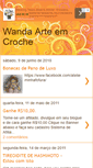 Mobile Screenshot of bolsadecrochereceitas.blogspot.com